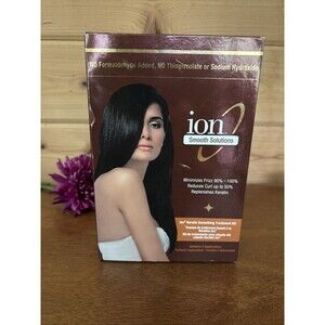 Ion Smooth Solutions Ion Keratin Smoothing Treatment Kit 2 Applications New